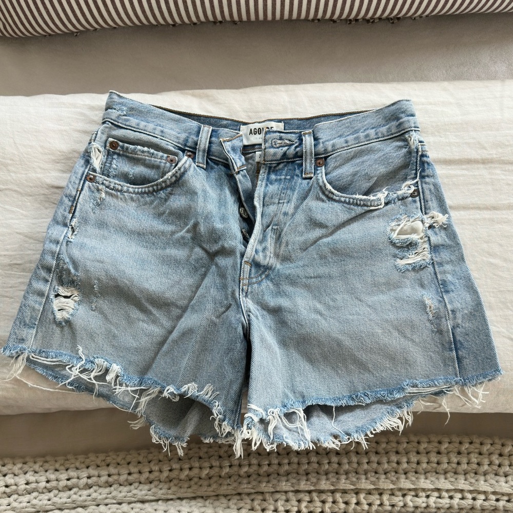 Agolde Denim Shorts, size 24